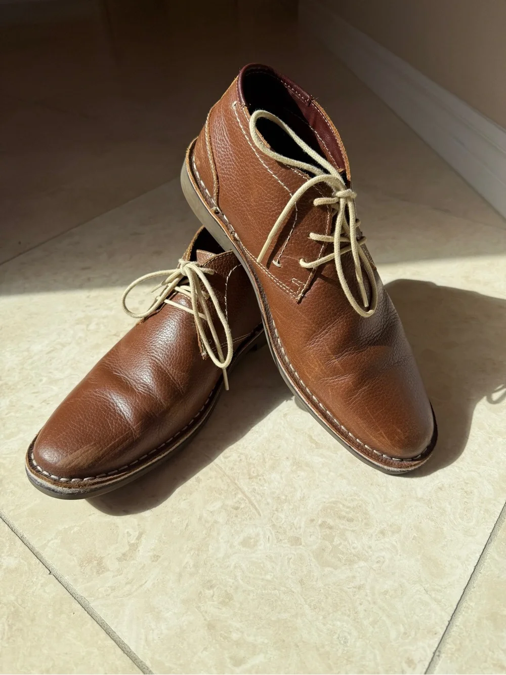Kenneth Cole Reaction brown leather